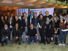 I vincitori del 7° NovaraCineFestival con gli organizzatori e i giurati