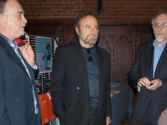 Franco Nero con Gianni Lucini e Mario Tosi